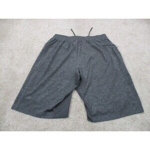 Lululemon Shorts Mens Medium M Gray Gym Athletic Workout Drawstring